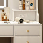 Makeup Vanity Dressing Table with Mirror, Drawers and Shelves