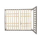 Acacia Wood Queen Size Platform Bed