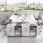 JIONJOY 31.3 Wide 3 -Drawer Mobile File Cabinet
