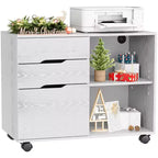JIONJOY 31.3 Wide 3 -Drawer Mobile File Cabinet