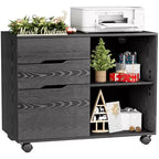 JIONJOY 31.3 Wide 3 -Drawer Mobile File Cabinet