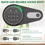 Depository Drop Safe, Anti-Theft Money Drop Slot Safes with Digital Keypad and Spare Keys, Heavy Duty Money Safe Box for Home Office