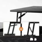 JIONJOY Lift Top Coffee Table with Hidden Storage, Wood Legs for Living Room, Small Spaces - Easy Clean