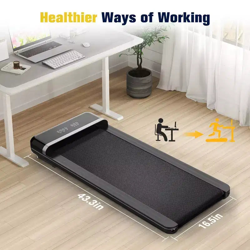 Tapis Roulant Redliro per Casa/Ufficio Capacità 136 kg Tapis Roulant Portatile Ultra Silenzioso con Telecomando
