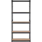 5-Tier Adjustable Heavy Duty Metal Shelving Unit 2000 lbs Capacity Chrome Wire Organizer for Garage
