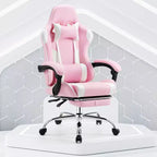 Sedia da gaming da corsa ergonomica JIONJOY con schienale alto, supporto lombare e braccioli regolabili