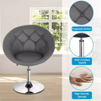 FDW Vanity Chair Living Room Chair Adjustable Height Home Bar Stool Makeup Chair