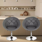 FDW Vanity Chair Living Room Chair Adjustable Height Home Bar Stool Makeup Chair