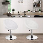 FDW Vanity Chair Living Room Chair Adjustable Height Home Bar Stool Makeup Chair