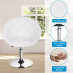 FDW Vanity Chair Living Room Chair Adjustable Height Home Bar Stool Makeup Chair