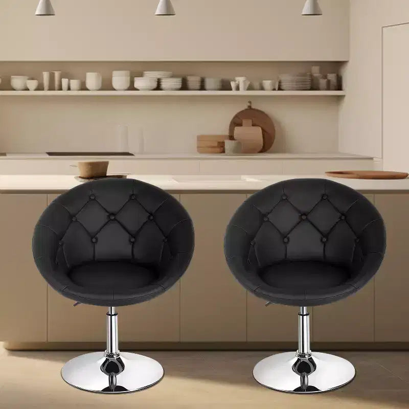 FDW Vanity Chair Living Room Chair Adjustable Height Home Bar Stool Makeup Chair