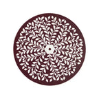 JONATHAN Y Nysha 25 Modern Bohemian Metal/Resin Inlay Top End Table