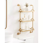Kate & Laurel All Things Decor Mensola a muro a tre livelli Marit 18x30