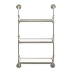 Kate & Laurel All Things Decor Mensola a muro a tre livelli Marit 18x30
