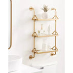 Kate & Laurel All Things Decor Mensola a muro a tre livelli Marit 18x30