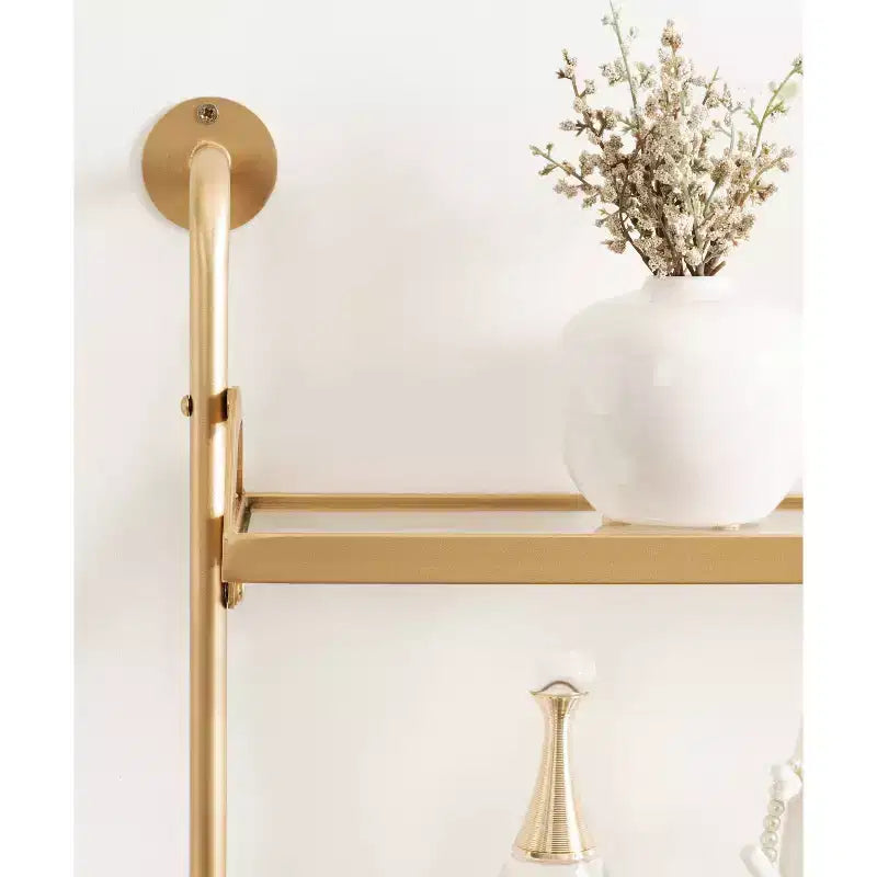 Kate & Laurel All Things Decor Mensola a muro a tre livelli Marit 18x30