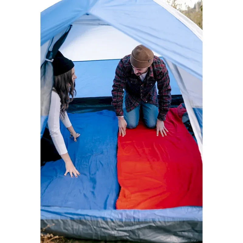 Stansport Fleece Sleeping Bag - Blue