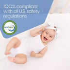 Milliard Memory Foam Dual Sided Crib and Toddler Mattress with Cotton Cover
