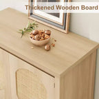 Coffee Bar Cabinet, Storage Cabinet with 2 Doors, Buffet Cabinet with Storage, Buffet Sideboard Cabinet for Kitchen, Dining Room, Living Room