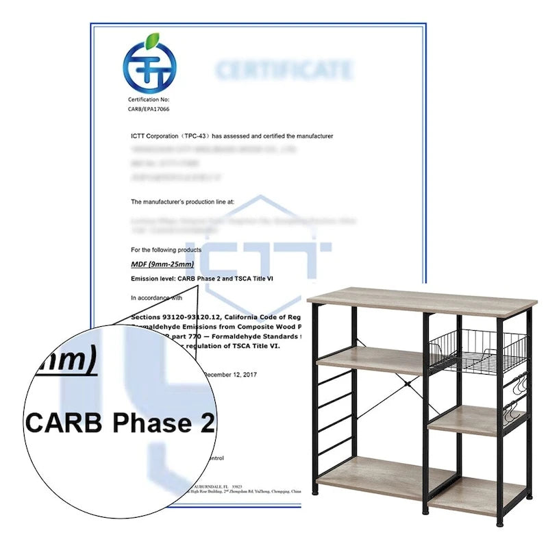 Yaheetech Scaffale da Cucina in Metallo con Struttura a Isola/Porta Forno a Microonde