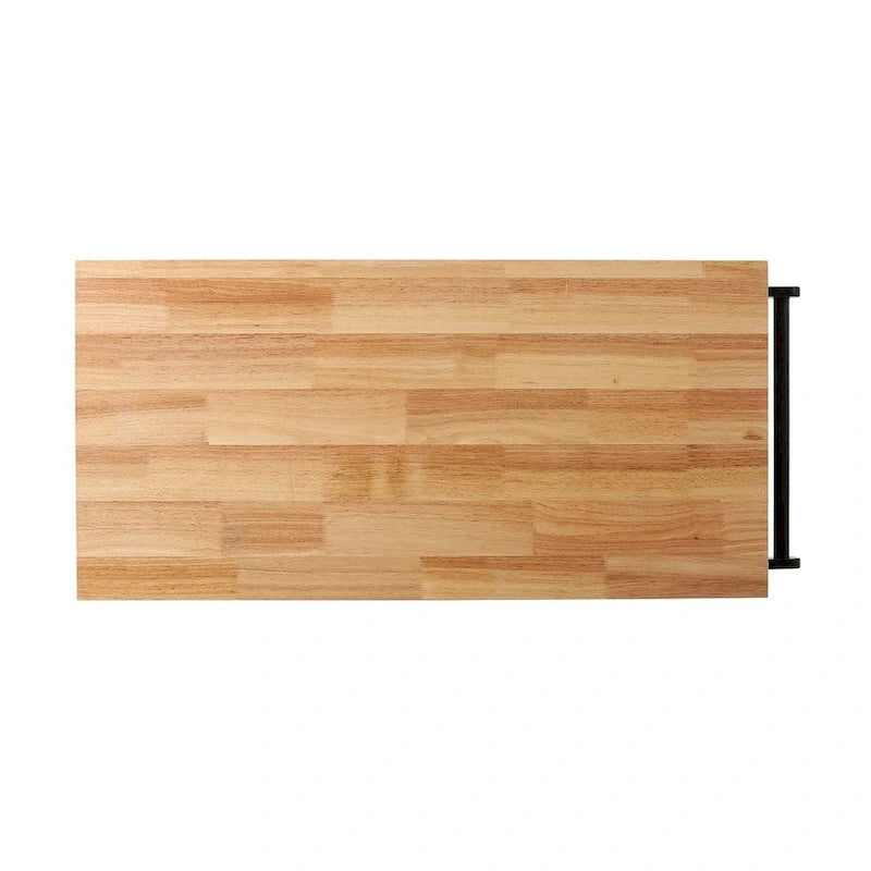 Modern Wooden Kitchen Cart with Wheels Drawer and Cabinet by Christopher Knight Home