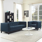 Serve Tufted 2-Piece Living Room Furniture Set