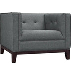 Serve Tufted 2-Piece Living Room Furniture Set