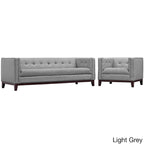 Serve Tufted 2-Piece Living Room Furniture Set