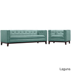 Serve Tufted 2-Piece Living Room Furniture Set