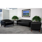 Reception Set with Wood Feet - 33.5 - 72.75W x 29 - 31D x 29H - 33.5 - 72.75W x 29 - 31D x 29H