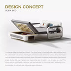 Luck Live Modern sofa bed 62.12 Sleeper Sofa, Folding Mattress Couch