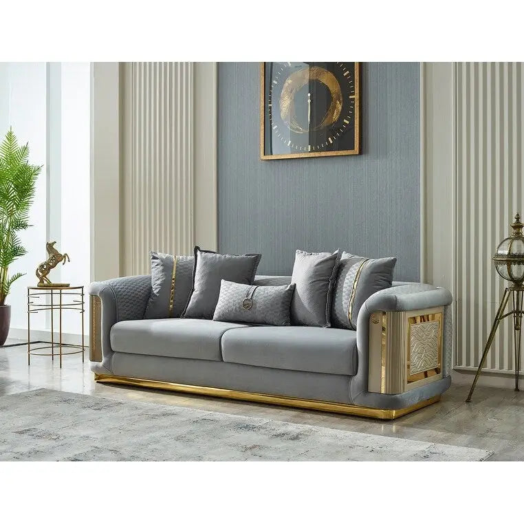 Ellie 2-piece Living room Set Pillow Back