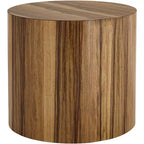 Crestview Collection Limba 23 1/4 Wide Brown End Table