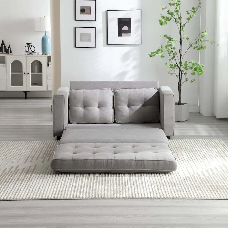 3 Fold Sofa,Convertible Futon Couch sleeper sofabed