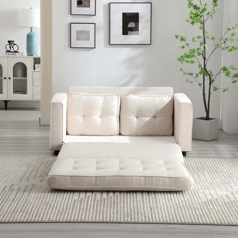 3 Fold Sofa,Convertible Futon Couch sleeper sofabed