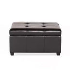 Christopher Knight Home Carlsbad Contemporary Upholstered Tufted Storage Ottoman