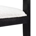 GDFStudio Vande Fabric Upholstered Wood Tub Dining Chairs (Set of 2)
