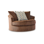 Signature Design by Ashley Laylabrook Oversized Swivel Accent Chair - 56 W x 55 D x 35 H