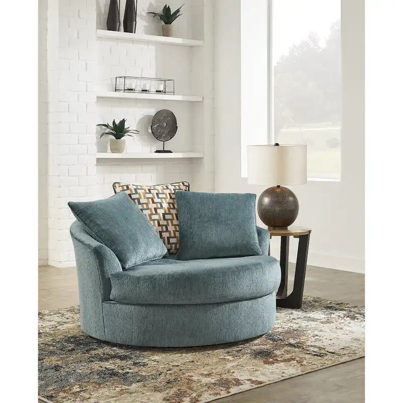Signature Design by Ashley Poltrona Girevole Accent Oversize Laylabrook - 56 L x 55 P x 35 A
