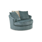 Signature Design by Ashley Laylabrook Oversized Swivel Accent Chair - 56 W x 55 D x 35 H