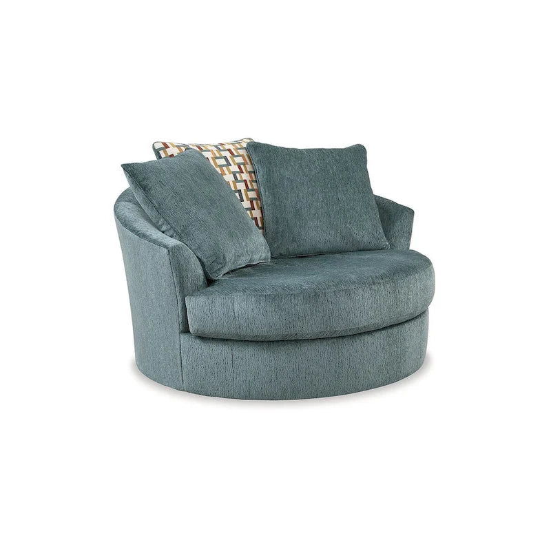 Signature Design by Ashley Laylabrook Oversized Swivel Accent Chair - 56 W x 55 D x 35 H
