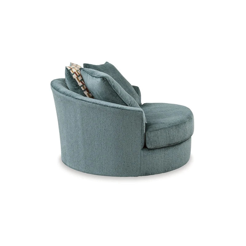 Signature Design by Ashley Laylabrook Oversized Swivel Accent Chair - 56 W x 55 D x 35 H