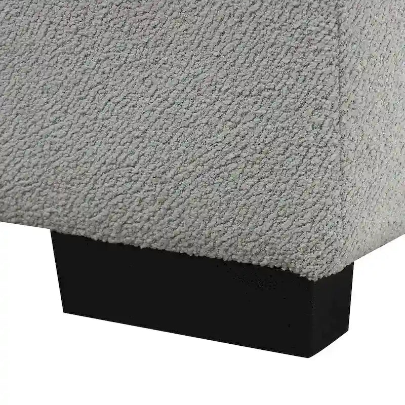 Upholstery Sleeper Sectional Sofa with Movable Storage Ottoman, L-shaped Sectional Pull Out Sofa Bed