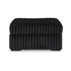 Signature Design by Ashley Midnight-Madness Black Oversized Accent Ottoman