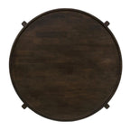 Mavis Dark Brown Round Coffee Table