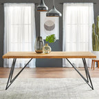 Lifestorey Phyllis Solid Wood Dining Table