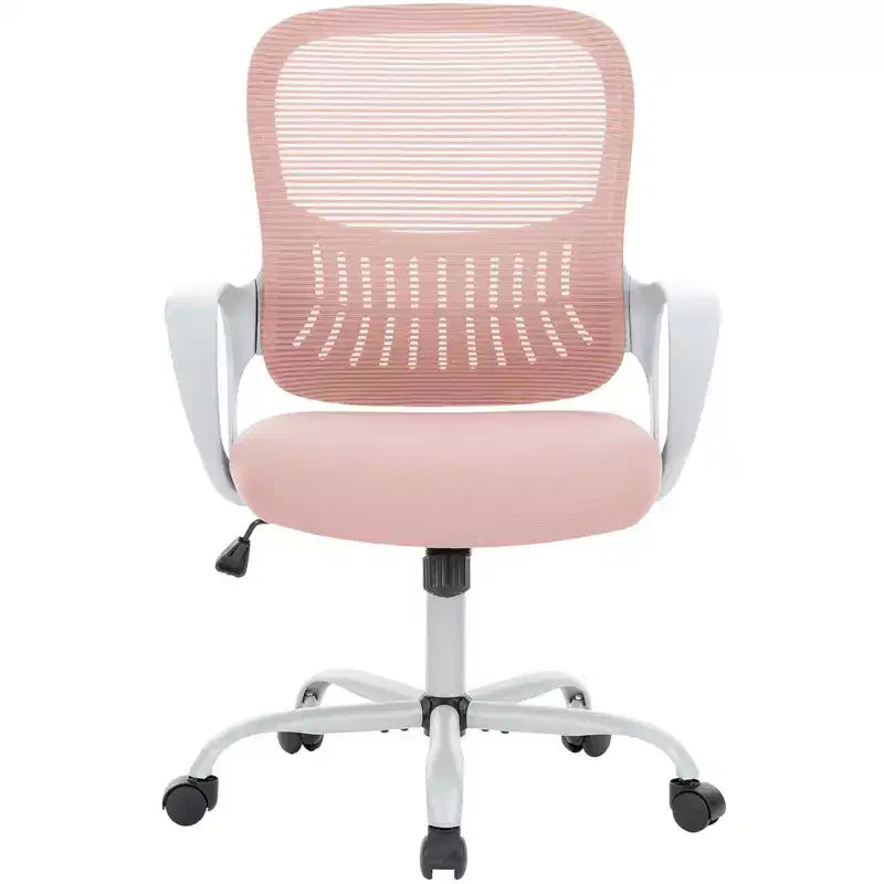 JIONJOY Sedia Ergonomica da Ufficio Gaming Moderna in Rete con Supporto Lombare e Braccioli Fissi