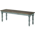 Panca da pranzo in legno bicolore Roundhill Furniture Prato