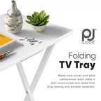 Tavolino Vassoio Pieghevole PJ Wood per TV/Snack