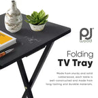 Tavolino Vassoio Pieghevole PJ Wood per TV/Snack